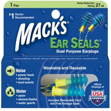 BOUCHONS D'OREILLES MACK'S EAR SEALS