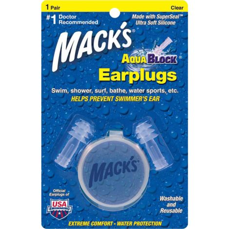 BOUCHONS D'OREILLES MACK'S AQUA BLOCK