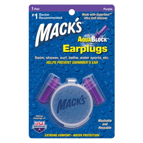 BOUCHONS D'OREILLES MACK'S AQUA BLOCK