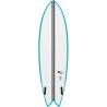 PLANCHE DE SURF TORQ TEC FISH TWIN