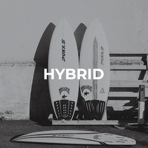 Planches de surf hybrides