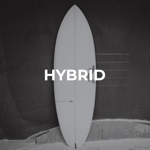 Planches de surf hybrides